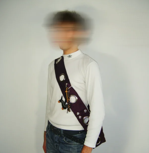 ↯ miss molly: burgundy + deep purple satin