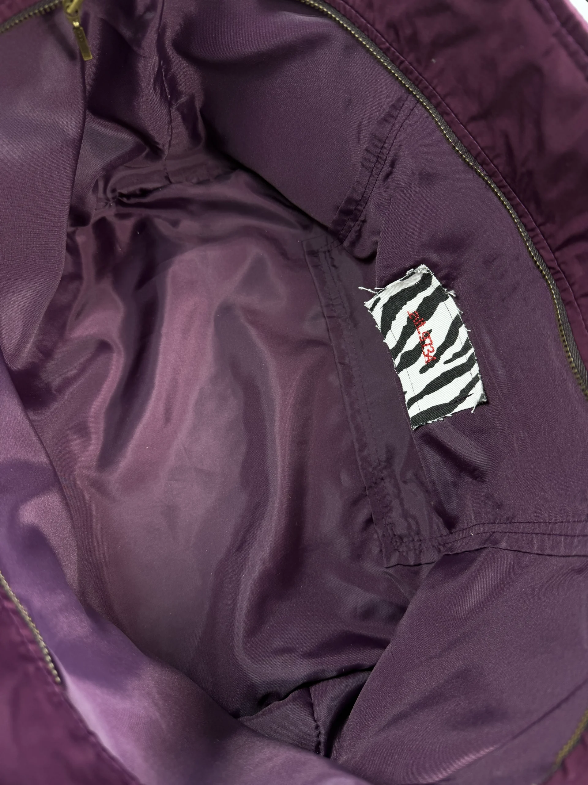 ↯ miss molly: burgundy + deep purple satin - Image 5